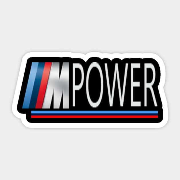 M Power Sticker by wijanarko1